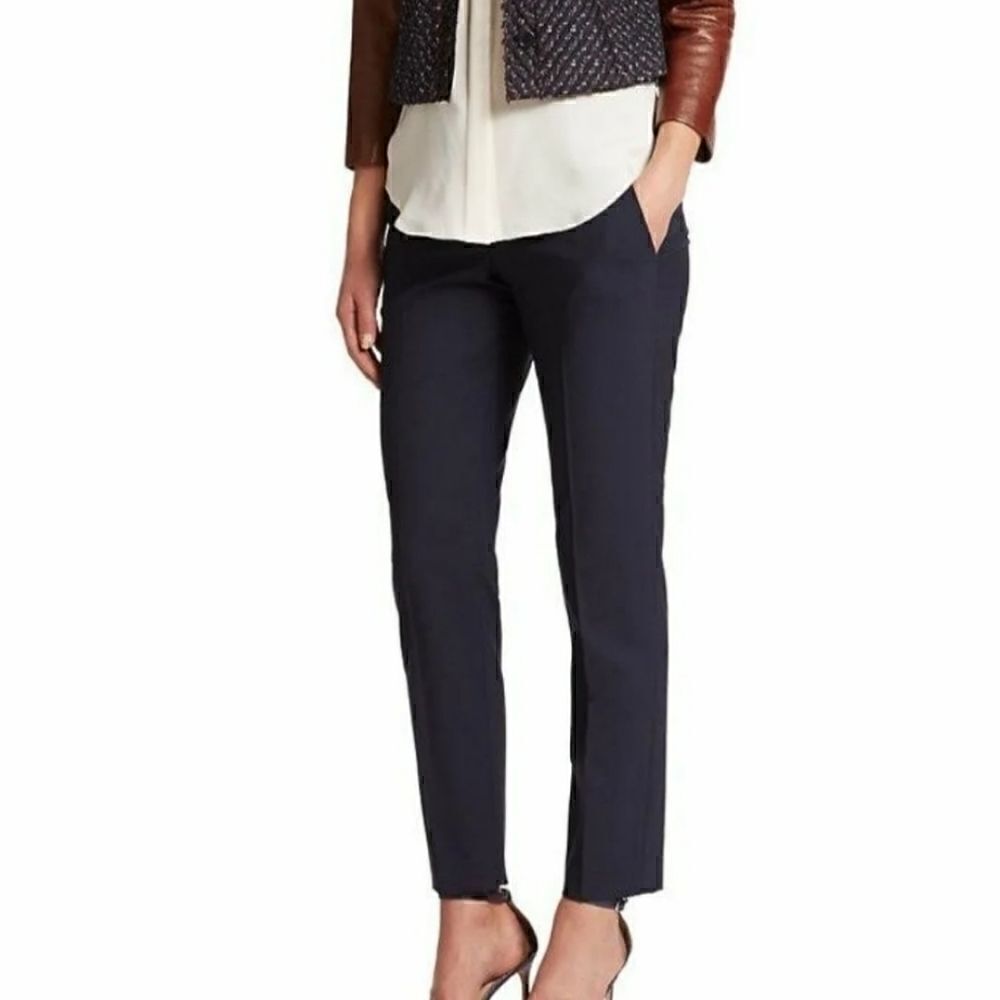 Theory Navy Ankle Pants 6